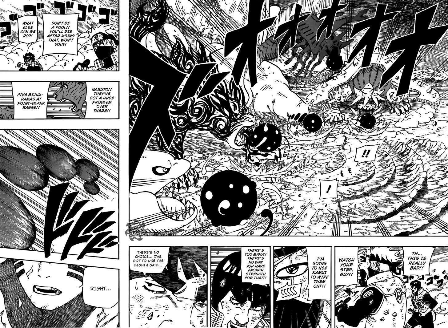 Vol.60 Chapter 571 – Tailed Beast Mode!! | 2 page