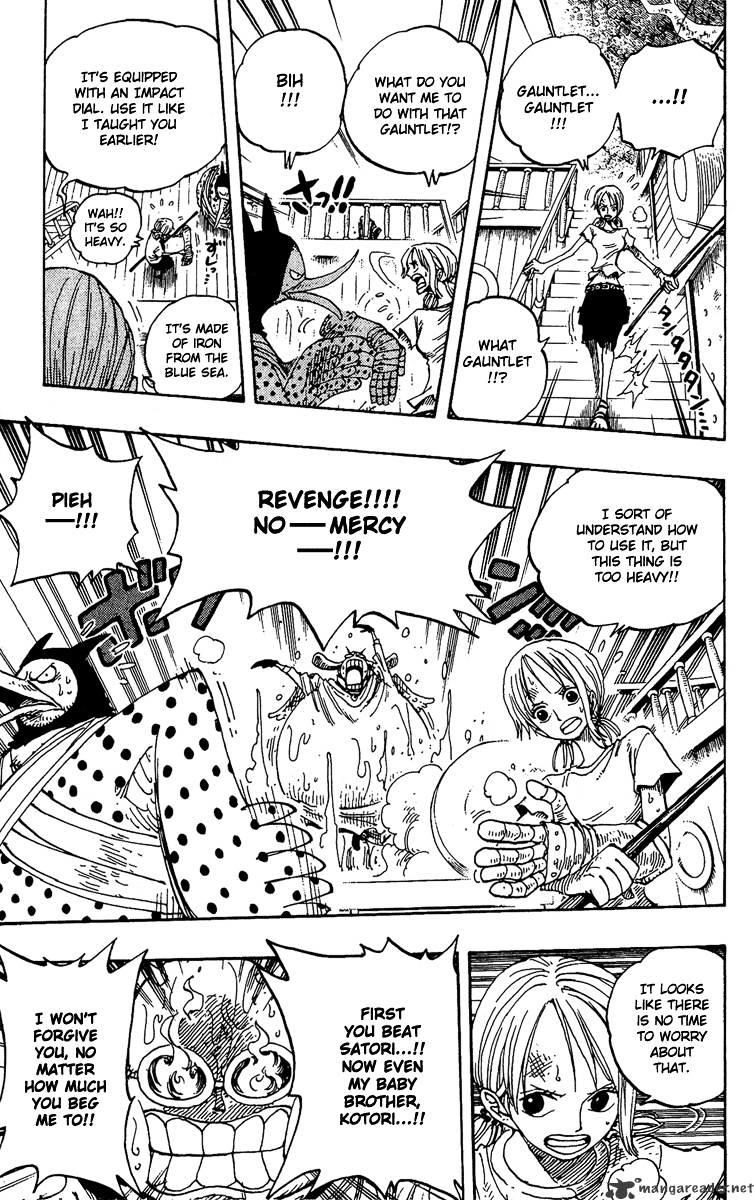 One Piece Chapter 263 : Nami And The Strange Knight V.s. 2Nd Captains Hotori And Kotori page 15 - Mangakakalot