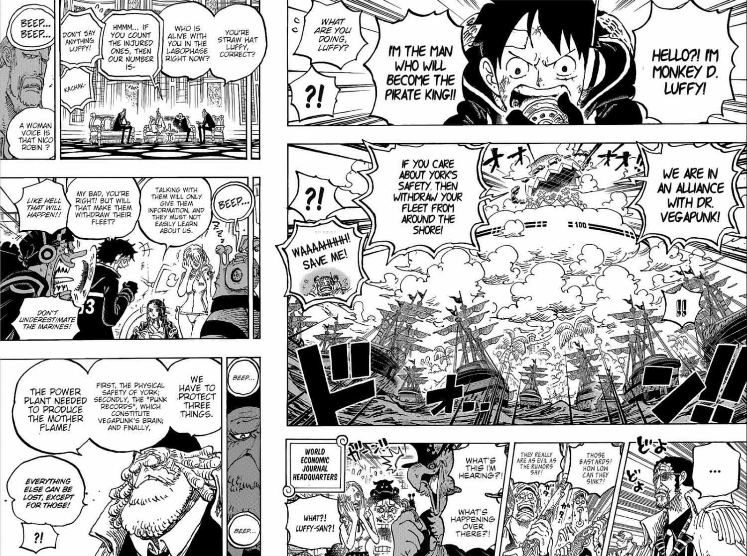 Robin Saves Sanji!  One Piece Episode 1020 REACTION 