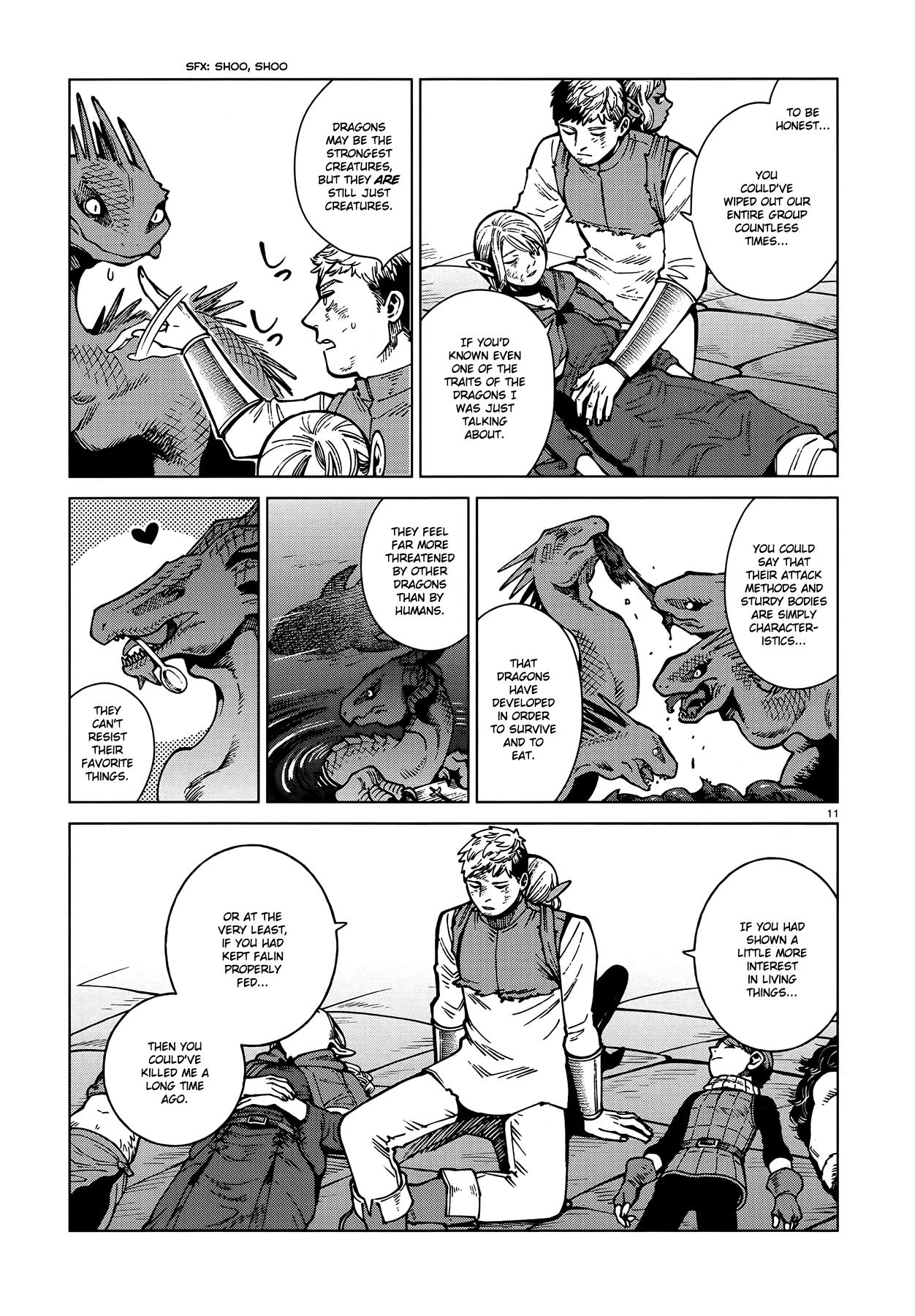 Dungeon Meshi Chapter 71: Thistle Iv page 11 - Mangakakalot