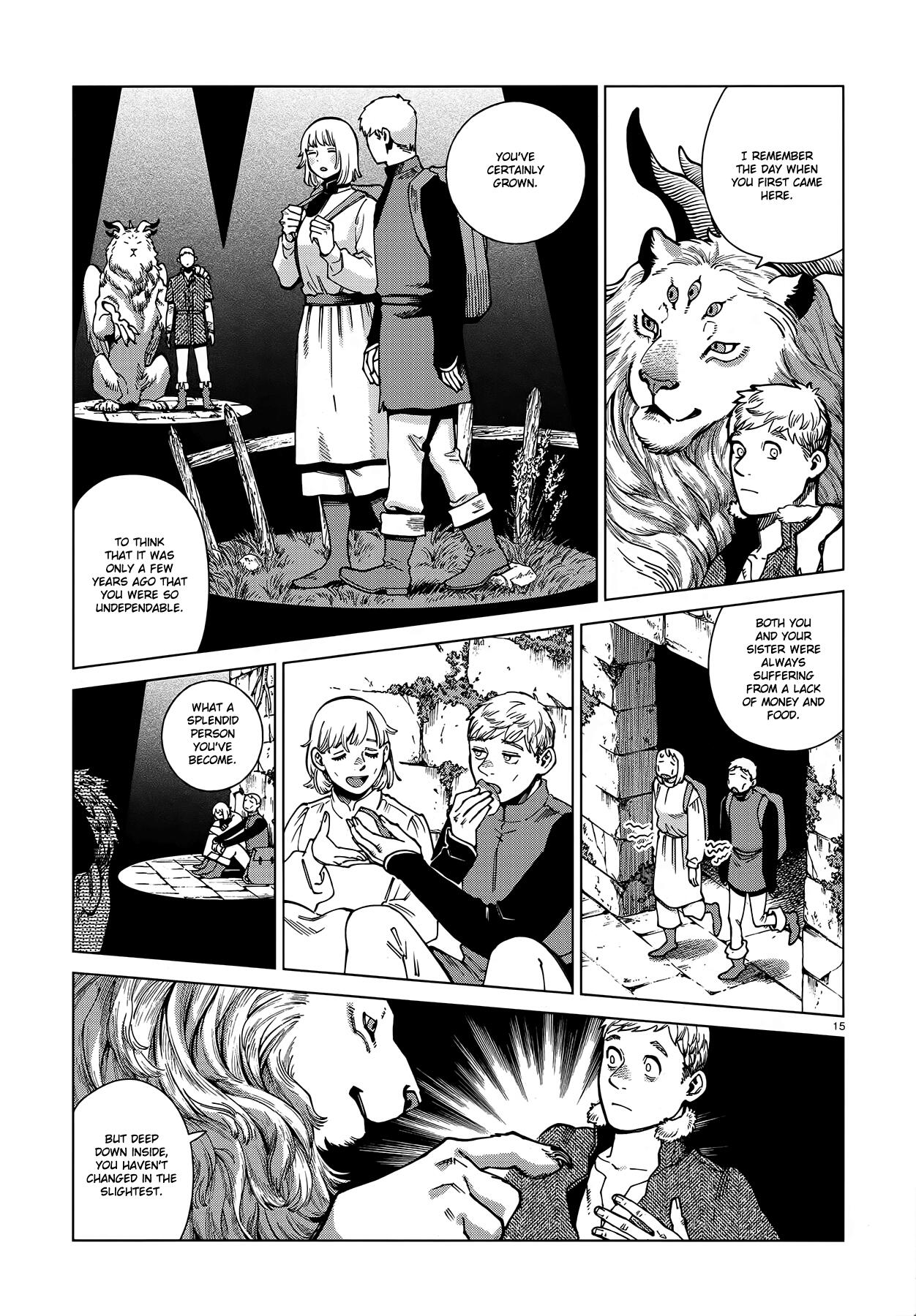 Dungeon Meshi Chapter 88: Winged Lion Iii page 15 - Mangakakalot