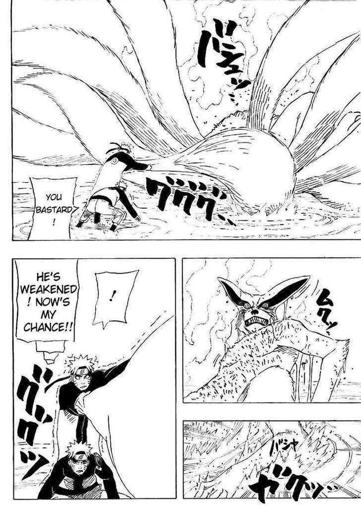 Vol.53 Chapter 497 – Nine- Tails vs. Naruto!! | 10 page