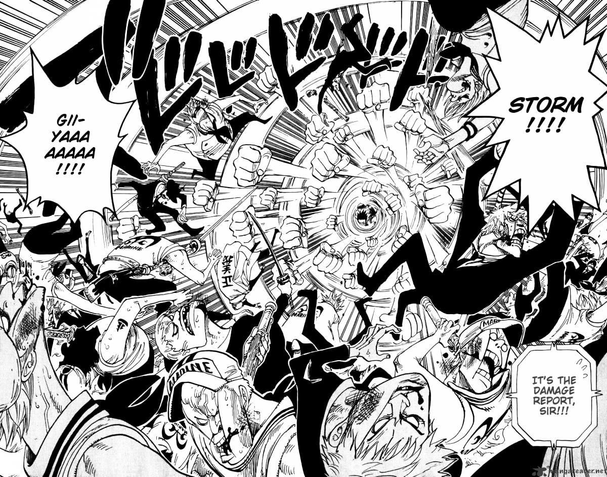One Piece Chapter 378 : Damage Report page 19 - Mangakakalot