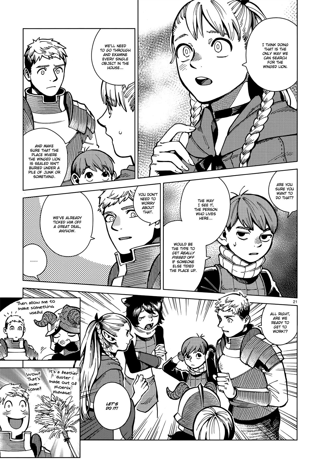 Dungeon Meshi Chapter 63: Confit page 21 - Mangakakalot