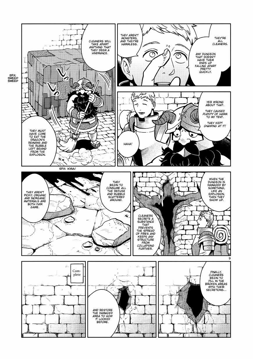 Dungeon Meshi Chapter 35 : Cleaners page 9 - Mangakakalot