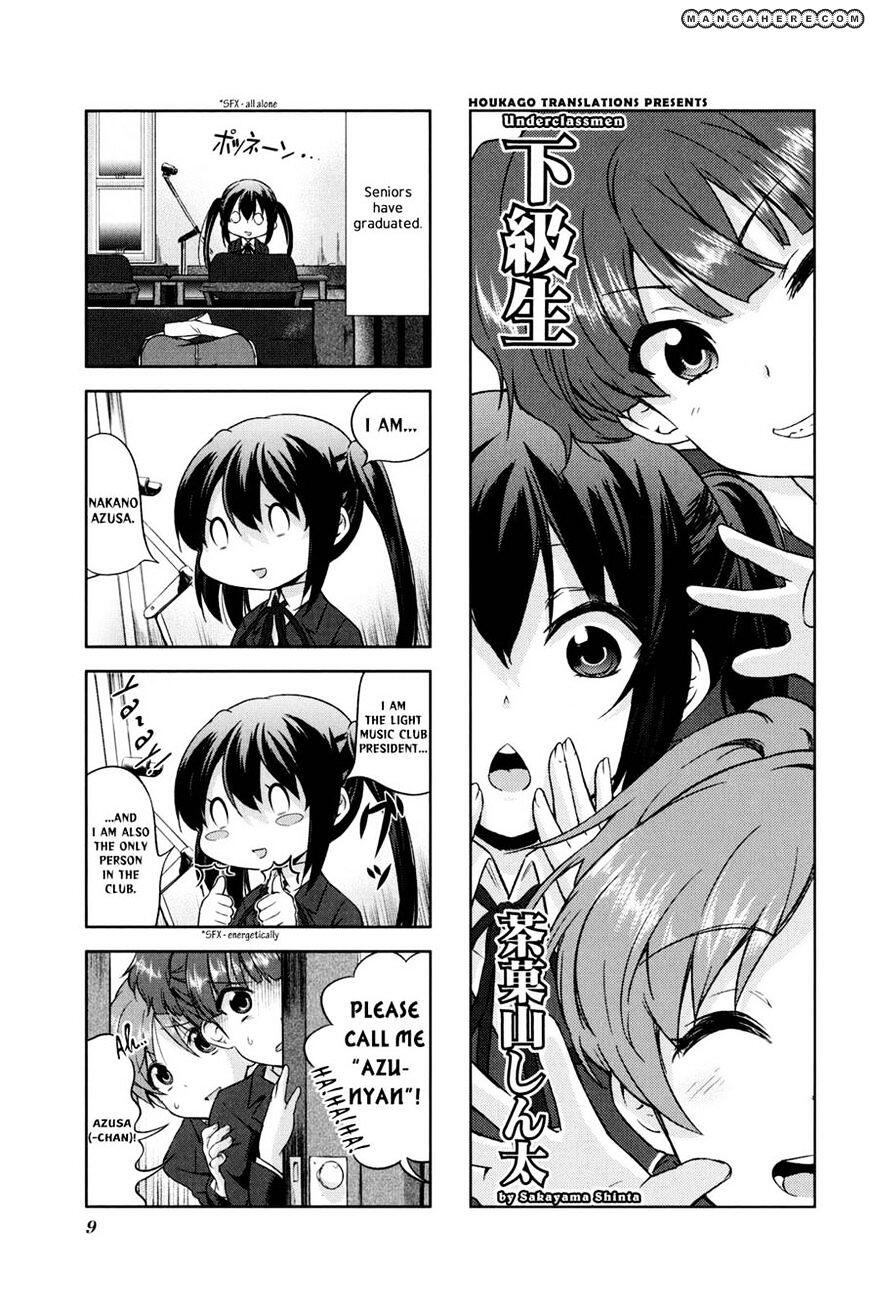 K-On! Anthology Comic - Cool Manga Panels or Pages I found