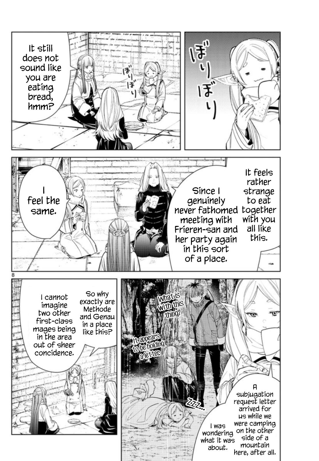 Sousou No Frieren Chapter 72: Shogun page 8 - Mangakakalot