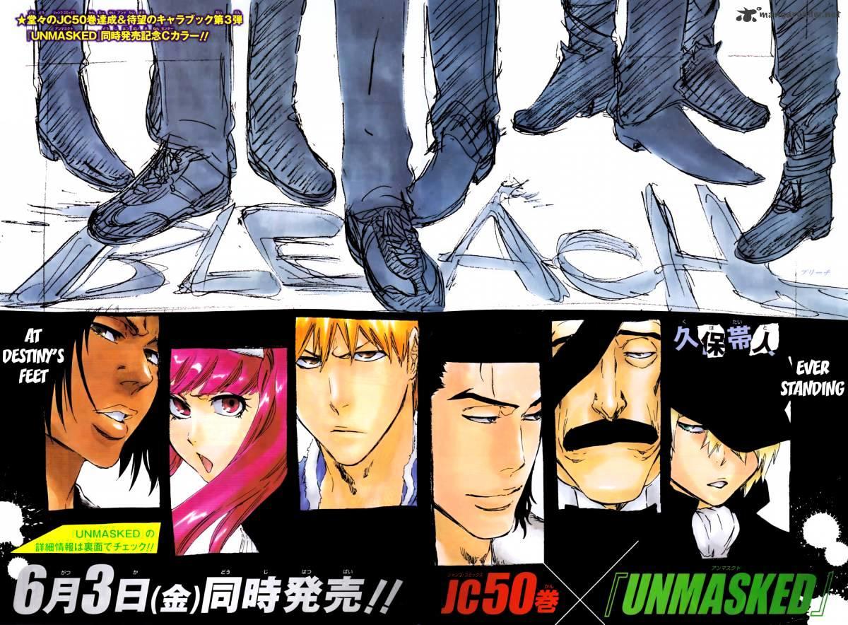 Bleach Chapter 449 – The Arc Taking Flight