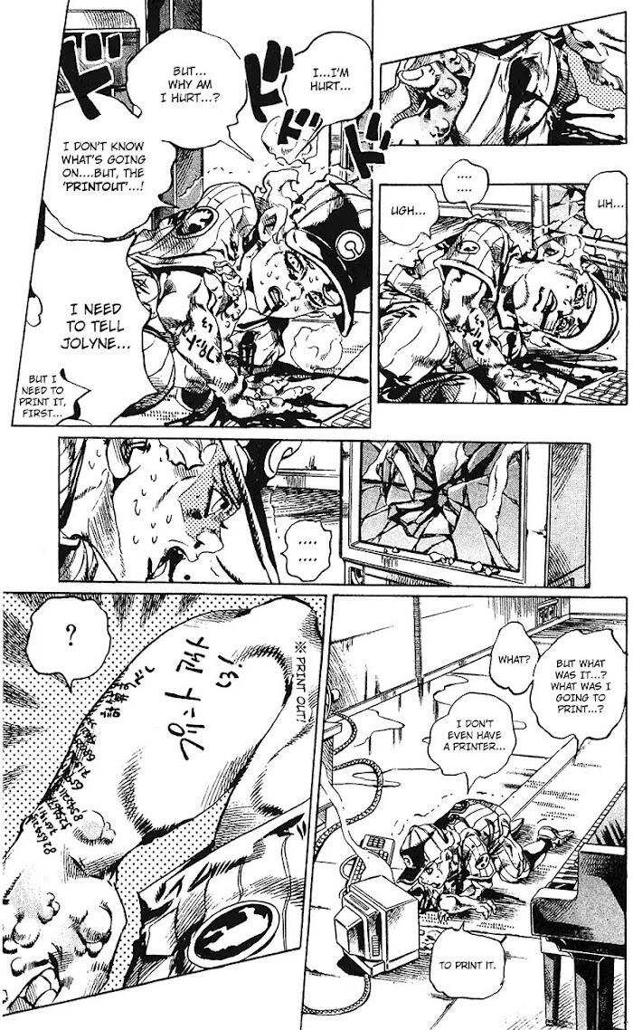 Jojo's Bizarre Adventure Chapter 695 page 5 - 