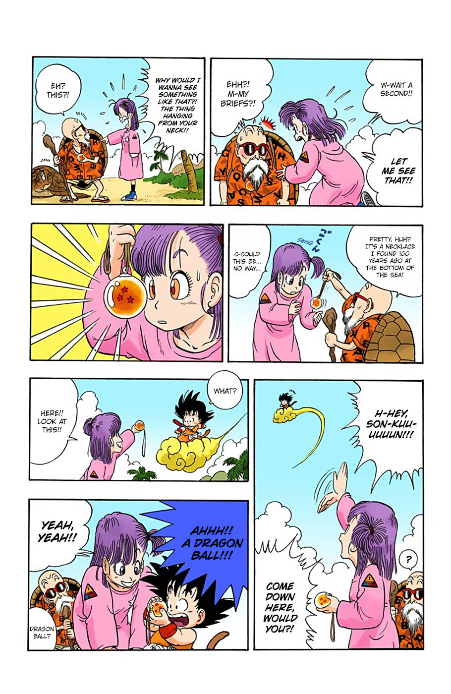 Dragon Ball - Full Color Edition Vol.1 Chapter 4: Kame Sen'nin's Kinto'un page 9 - Mangakakalot