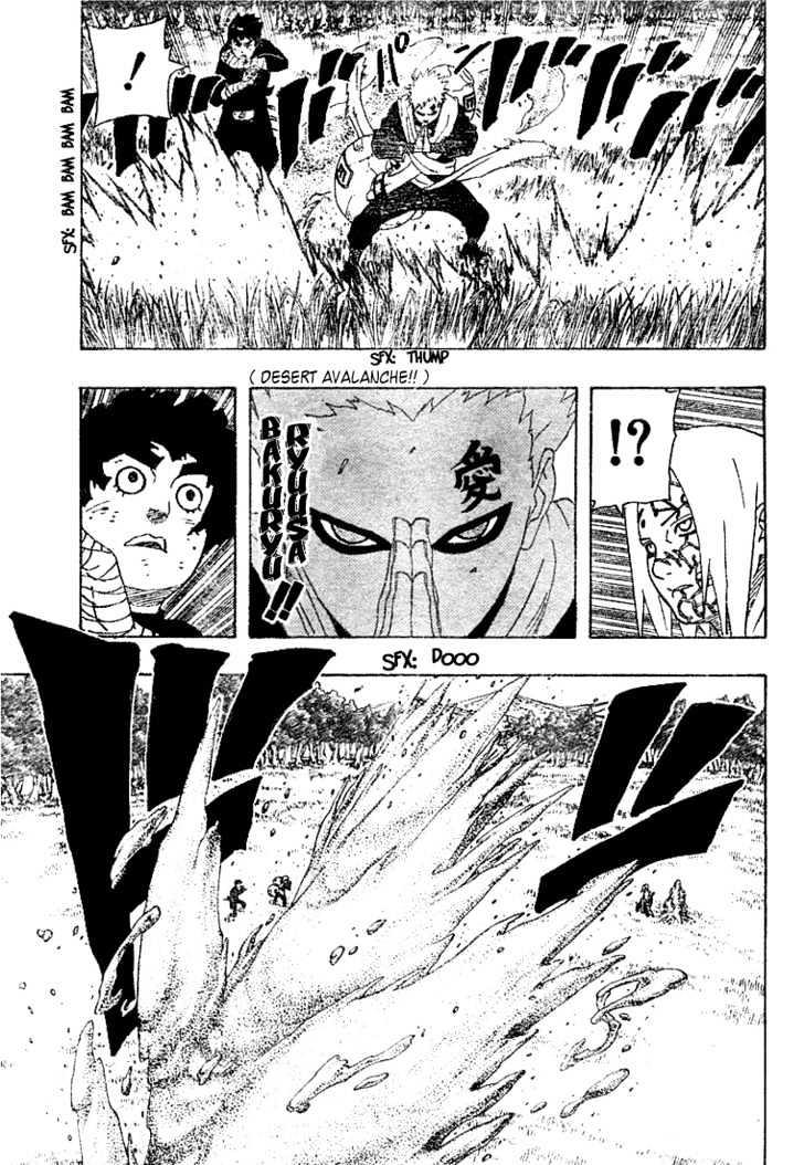 Vol.24 Chapter 215 – Gaara of the Sand Waterfall | 18 page