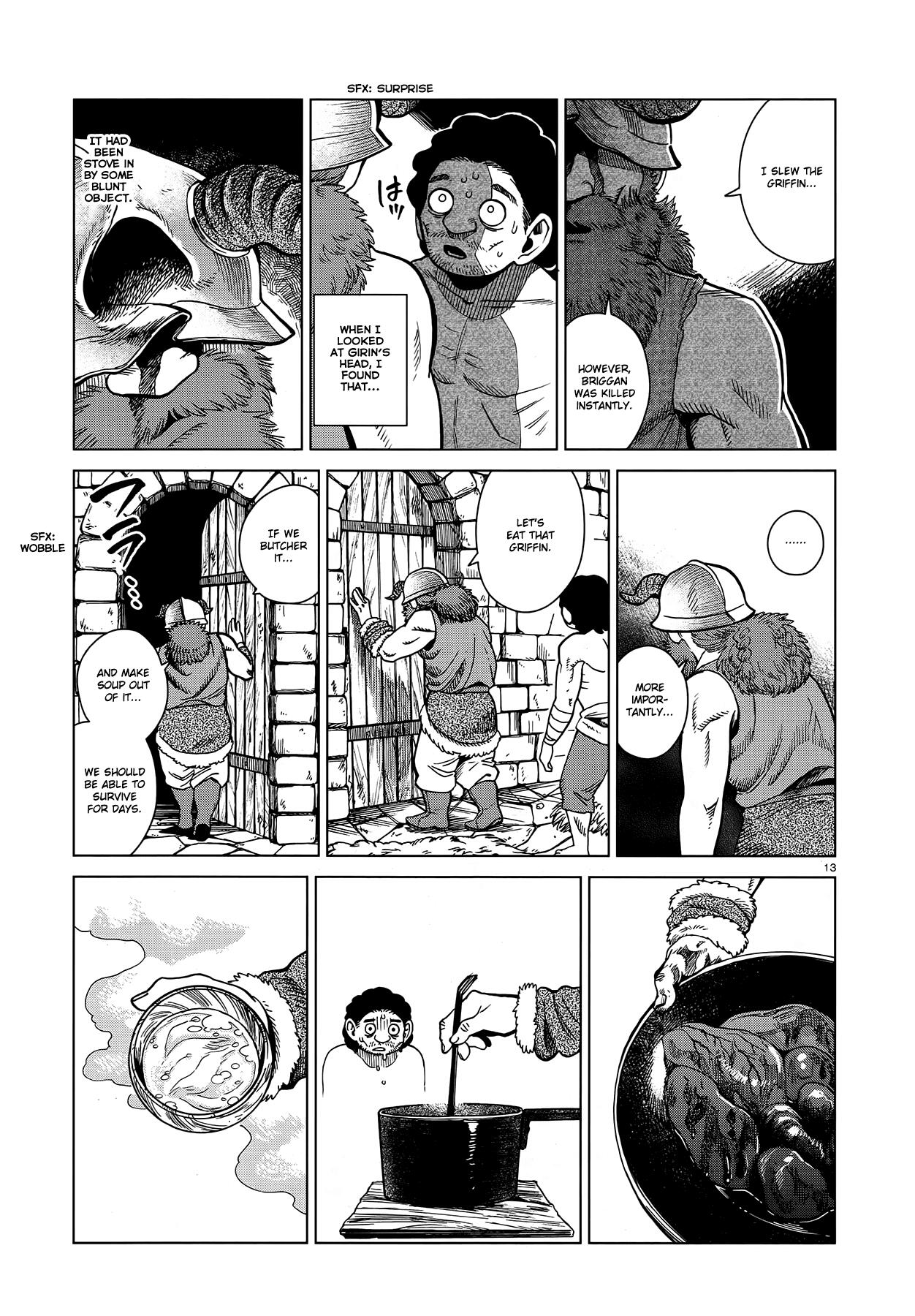 Dungeon Meshi Chapter 49: Griffin Soup page 13 - Mangakakalot
