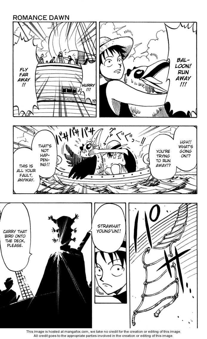One Piece Chapter 1.2 : Romance Dawn [Version 2] page 5 - Mangakakalot