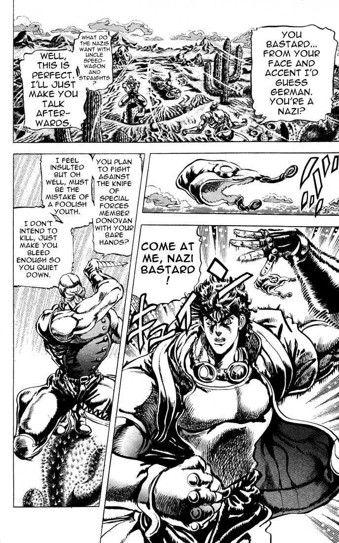 Jojo's Bizarre Adventure Vol.6 Chapter 55 : The Tracker In The Desert page 10 - 