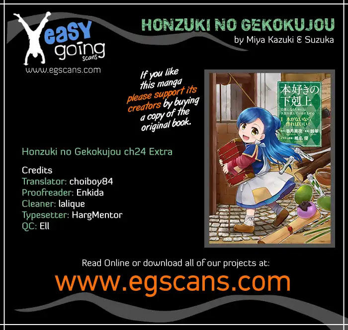 Read Honzuki No Gekokujou Chapter 39 on Mangakakalot
