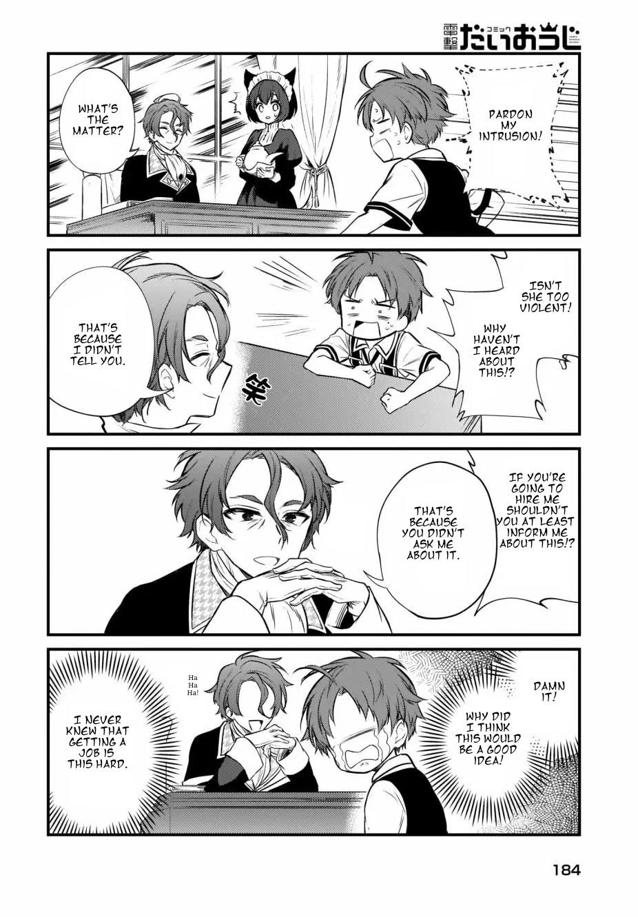 MUSHOKU TENSEI: EVEN IF IT'S A 4-KOMA, I'LL GET SERIOUS chapter-7 Page 8