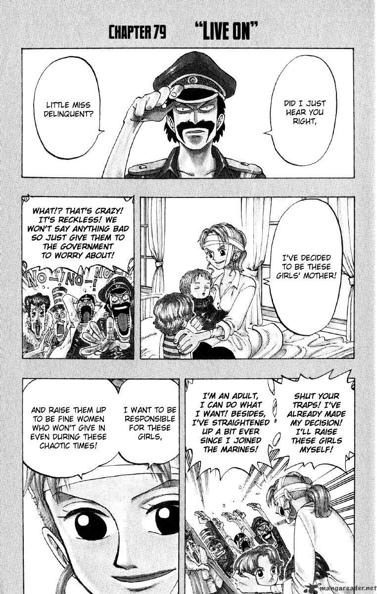 One Piece Chapter 79 : To Live page 1 - Mangakakalot
