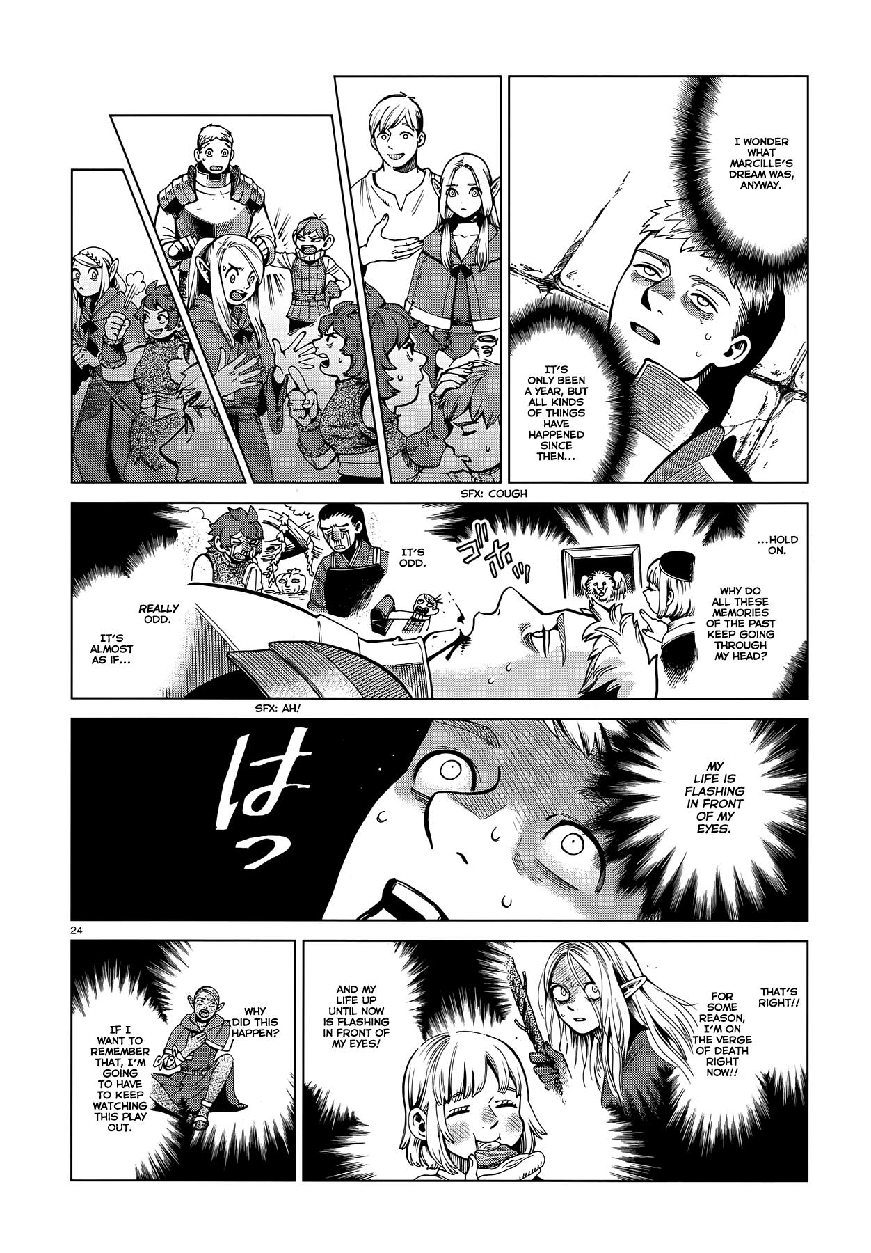 Dungeon Meshi Chapter 57: Stewed Head page 24 - Mangakakalot