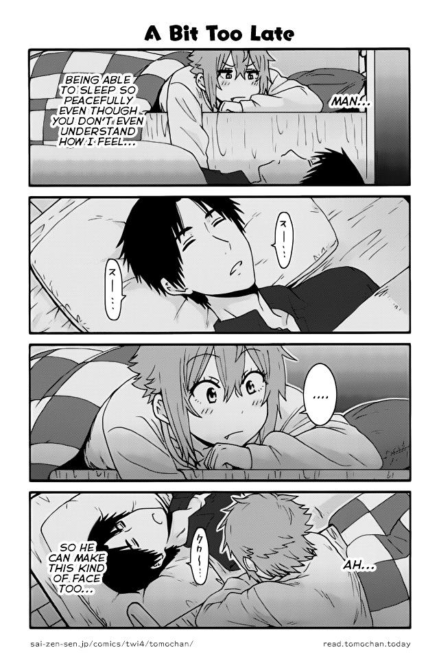 Tomo-chan goes to sleep at Jun's house