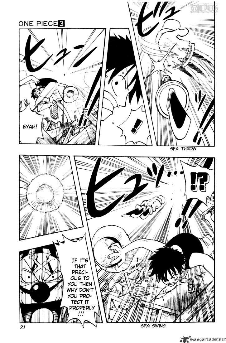 One Piece Chapter 18 : Buggy The Clown Pirate page 20 - Mangakakalot