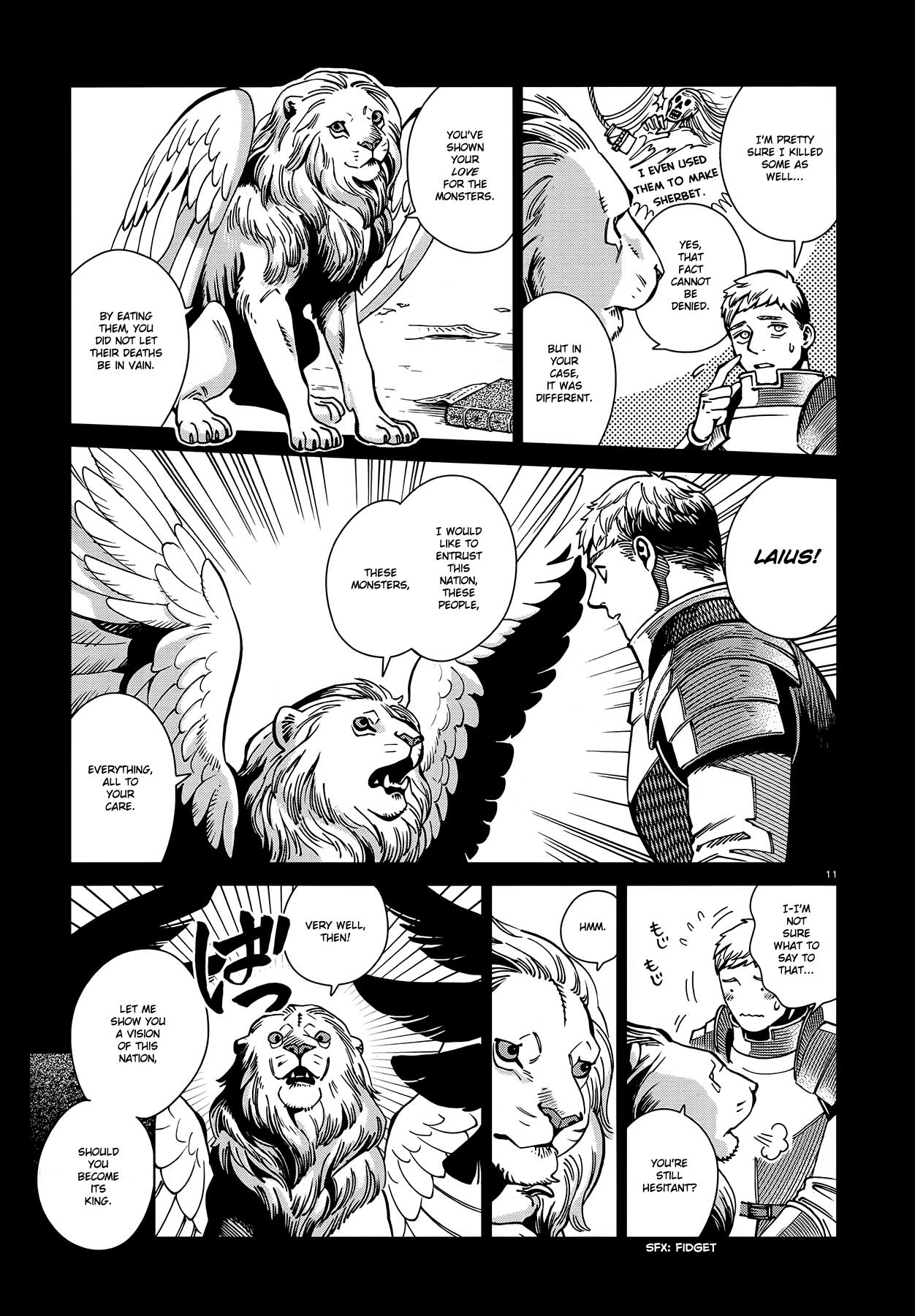 Dungeon Meshi Chapter 60: Winged Lion page 11 - Mangakakalot