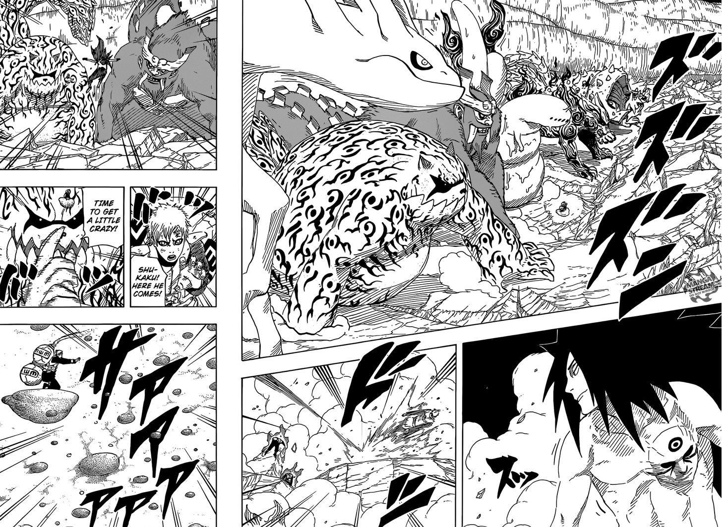 Vol.69 Chapter 658 – Tailed Beasts vs. Madara…!! | 2 page