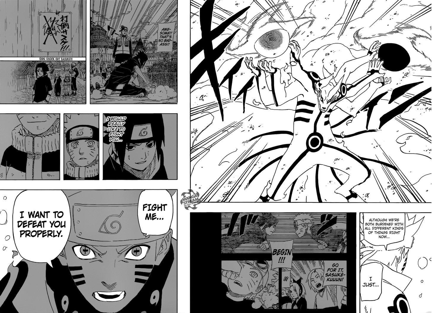Vol.72 Chapter 696 – Naruto and Sasuke 3 | 15 page