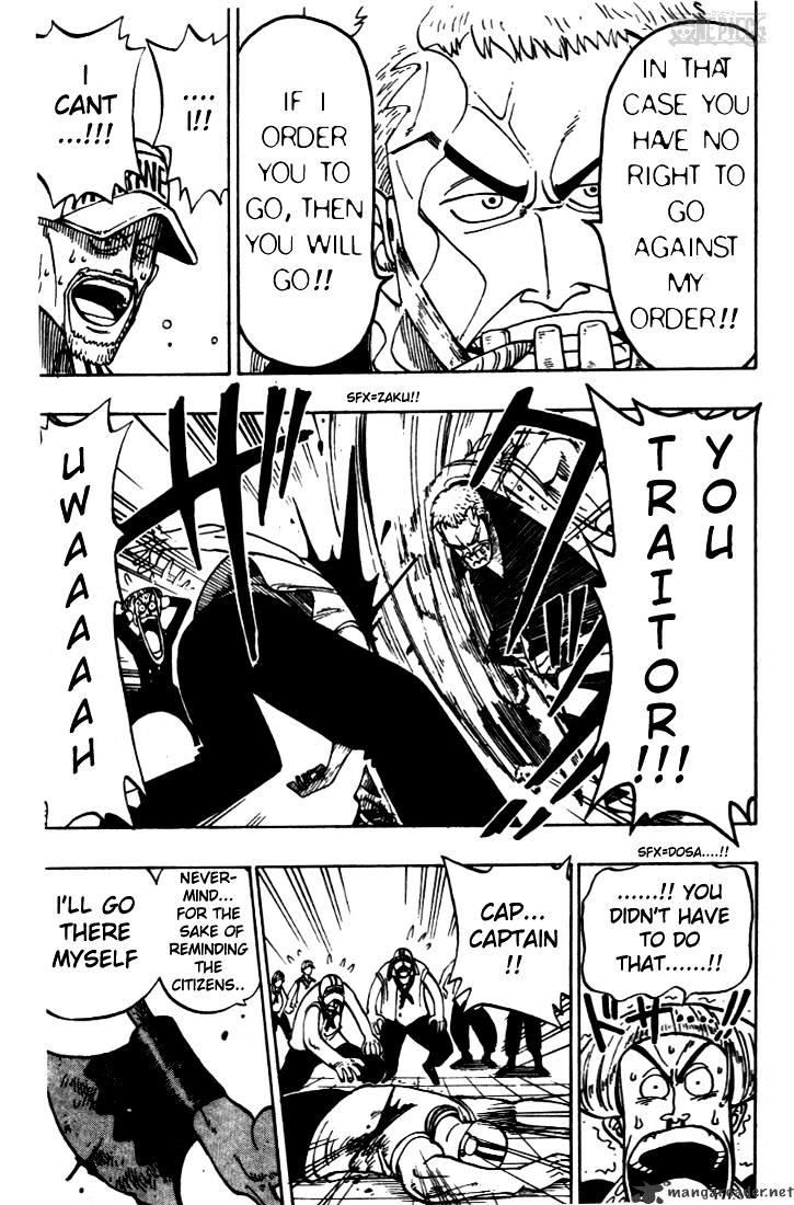 One Piece Chapter 4 : Marine Lieutenant Axe Hand Morgan page 11 - Mangakakalot