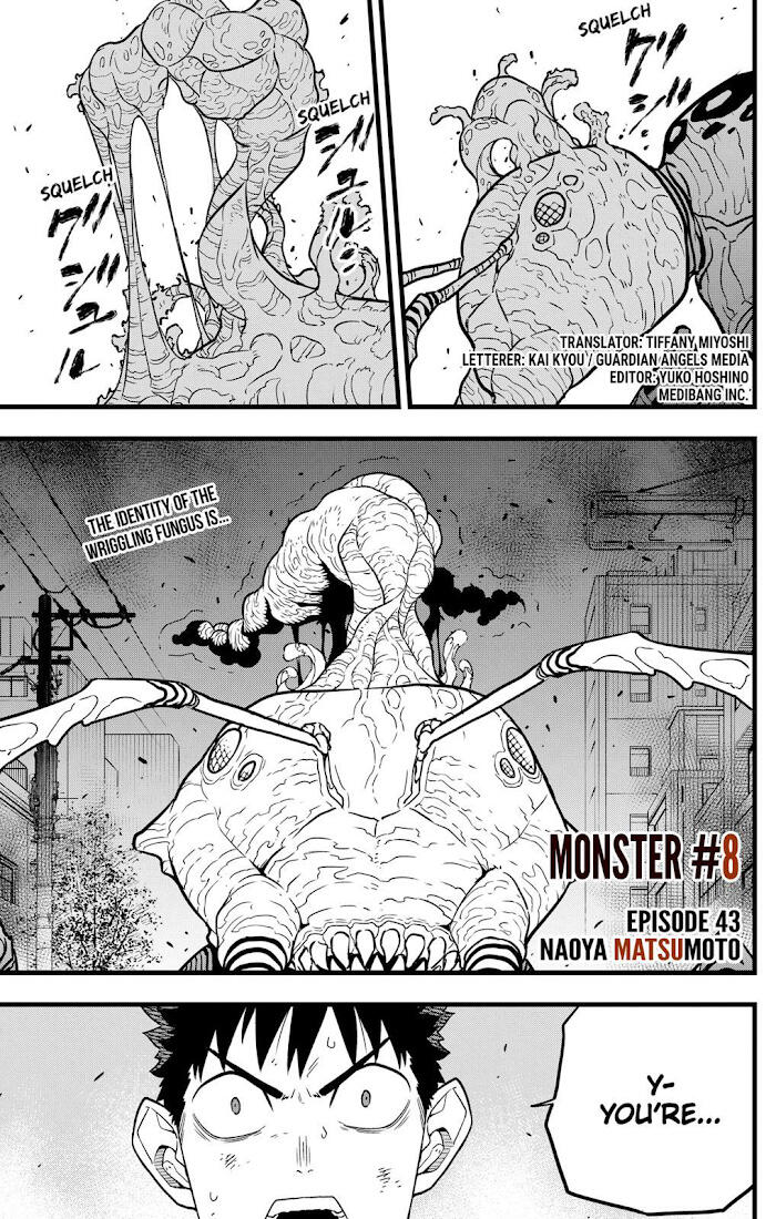 Kaiju No. 8 Chapter 43 page 1 - Mangakakalot