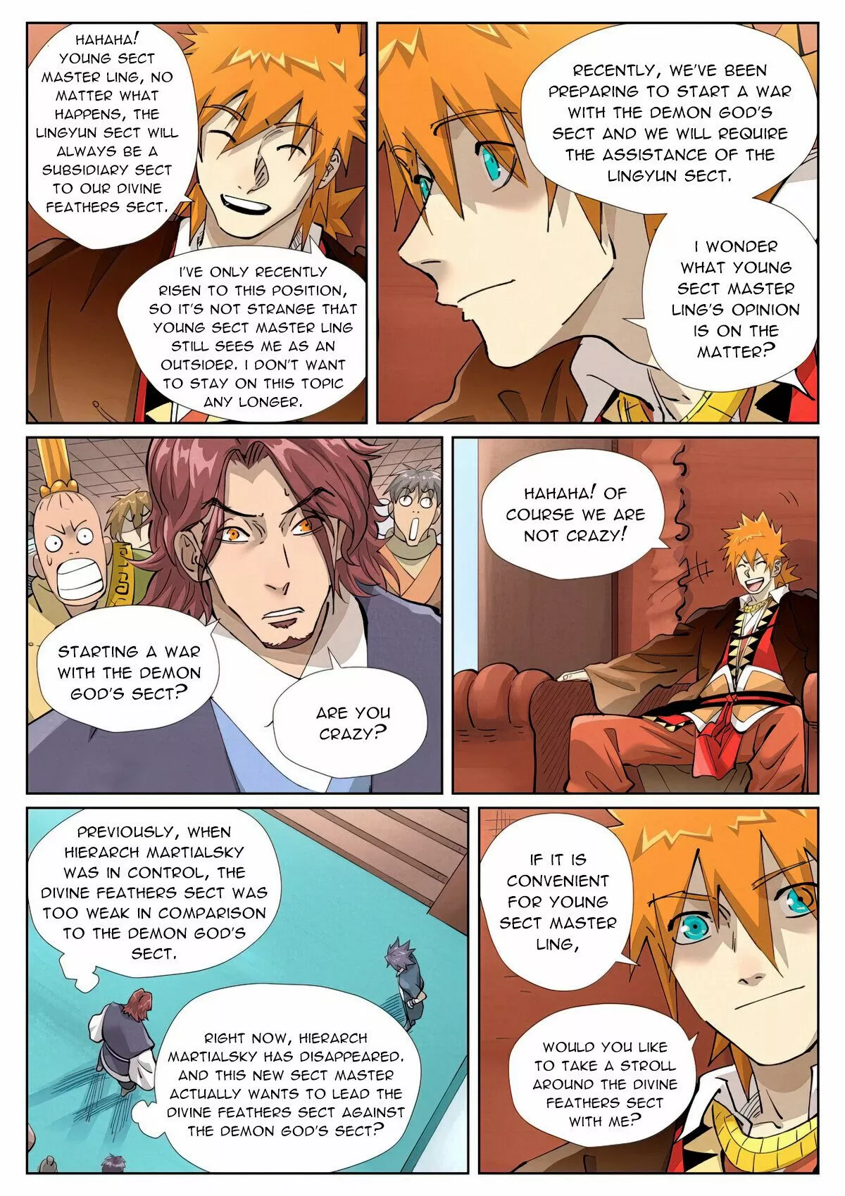 Tales Of Demons And Gods Chapter 430.6 page 3 - Mangakakalot