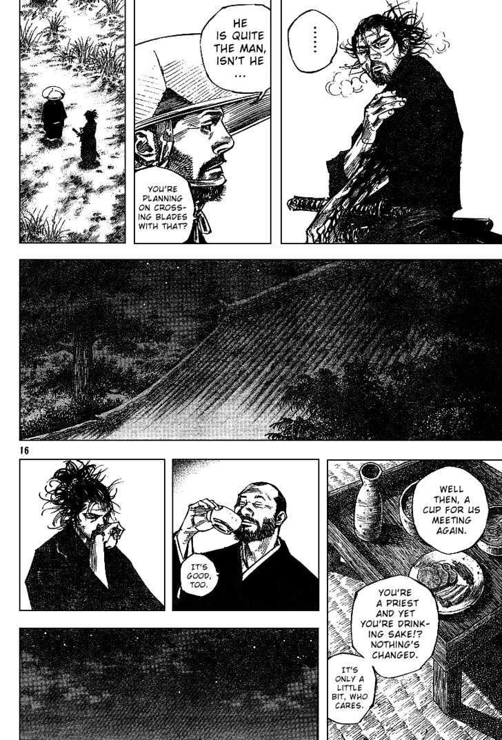 Vagabond Vol.25 Chapter 224 : Ichijoji Sagarimatsu page 16 - Mangakakalot
