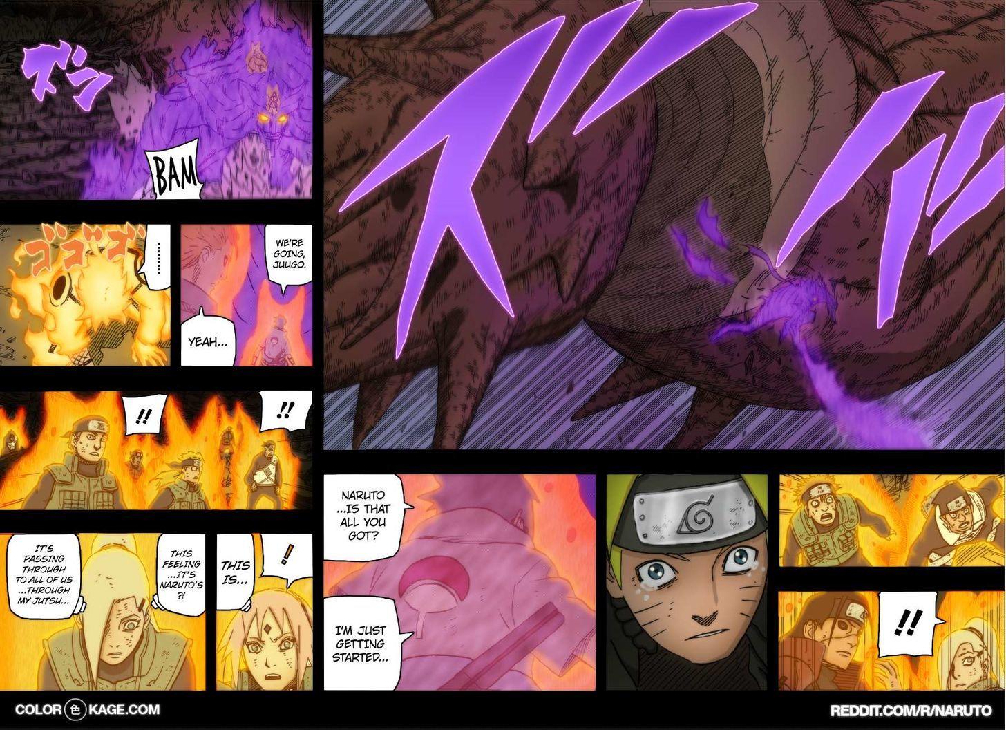 Naruto Vol.67 Chapter 647.1 : Regret  