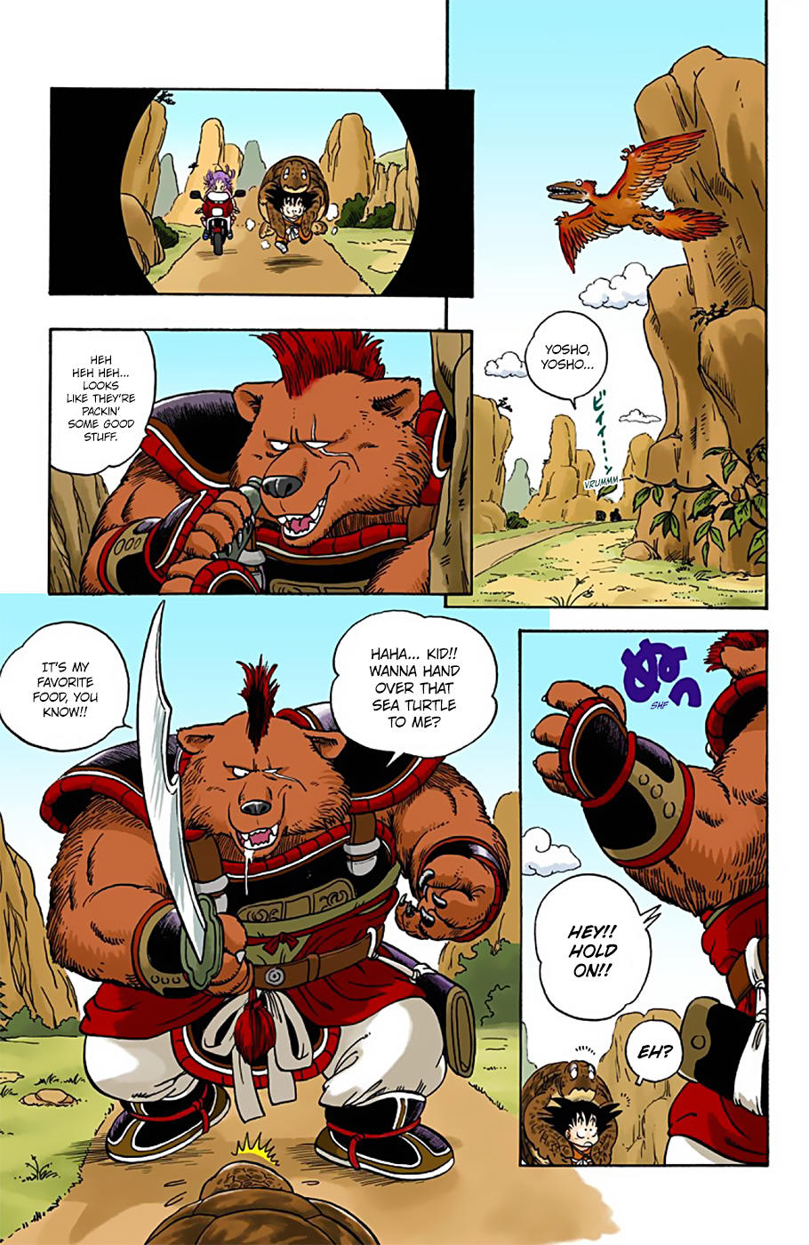 Dragon Ball - Full Color Edition Vol.1 Chapter 3: Goku Runs To The Beach page 9 - Mangakakalot