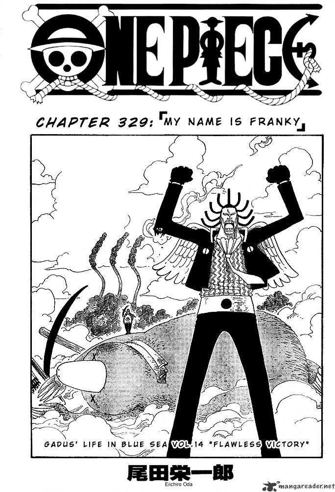One Piece Chapter 329 : My Name Is Franky page 1 - Mangakakalot
