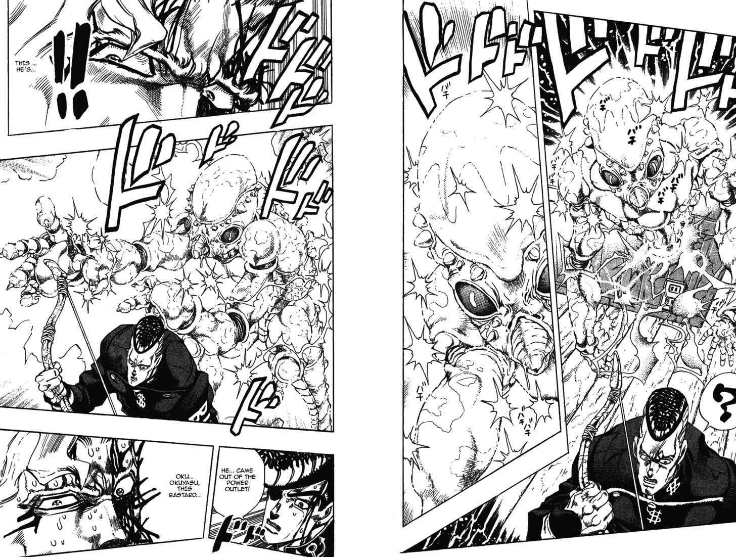 Jojo's Bizarre Adventure Vol.30 Chapter 283 : Nijimura Brothers Part 10 page 5 - 
