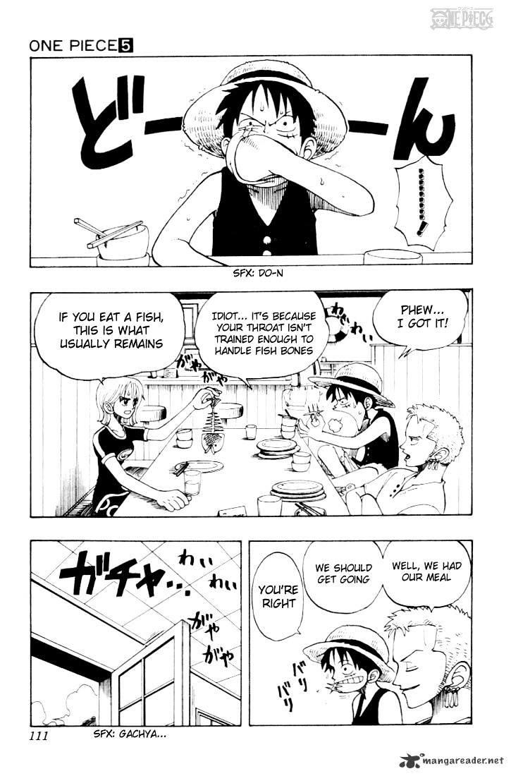 One Piece Chapter 41 : To The Sea page 1 - Mangakakalot