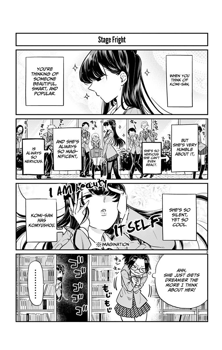 Komi-San Wa Komyushou Desu Vol.1 Chapter 14: Stage Fright page 3 - Mangakakalot