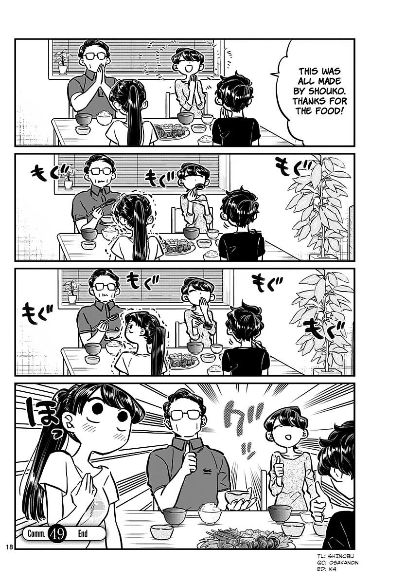 Komi-San Wa Komyushou Desu Vol.4 Chapter 49: A Hot Day page 18 - Mangakakalot