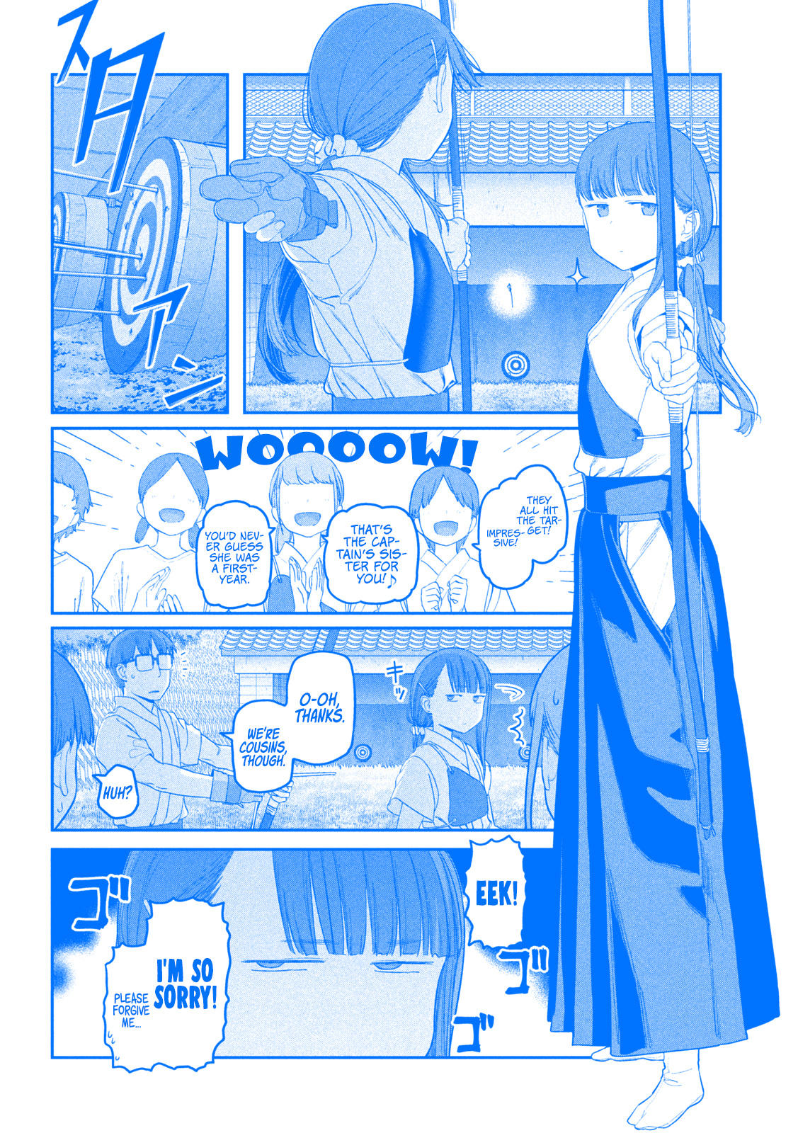Read Getsuyoubi No Tawawa Chapter 52: Jitome-Chan, Part 3 (Blue) - Manganelo