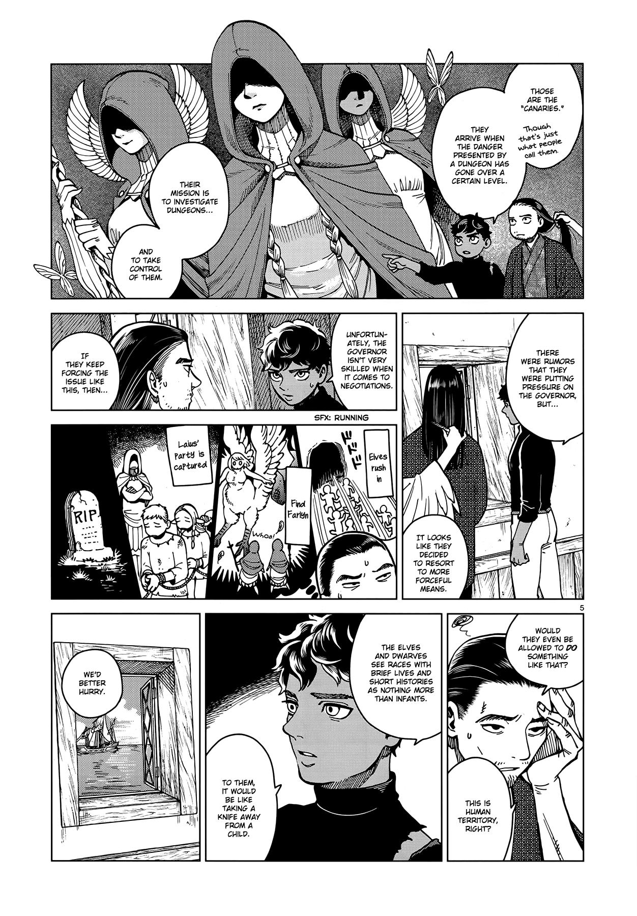 Dungeon Meshi Chapter 45: Egg page 5 - Mangakakalot