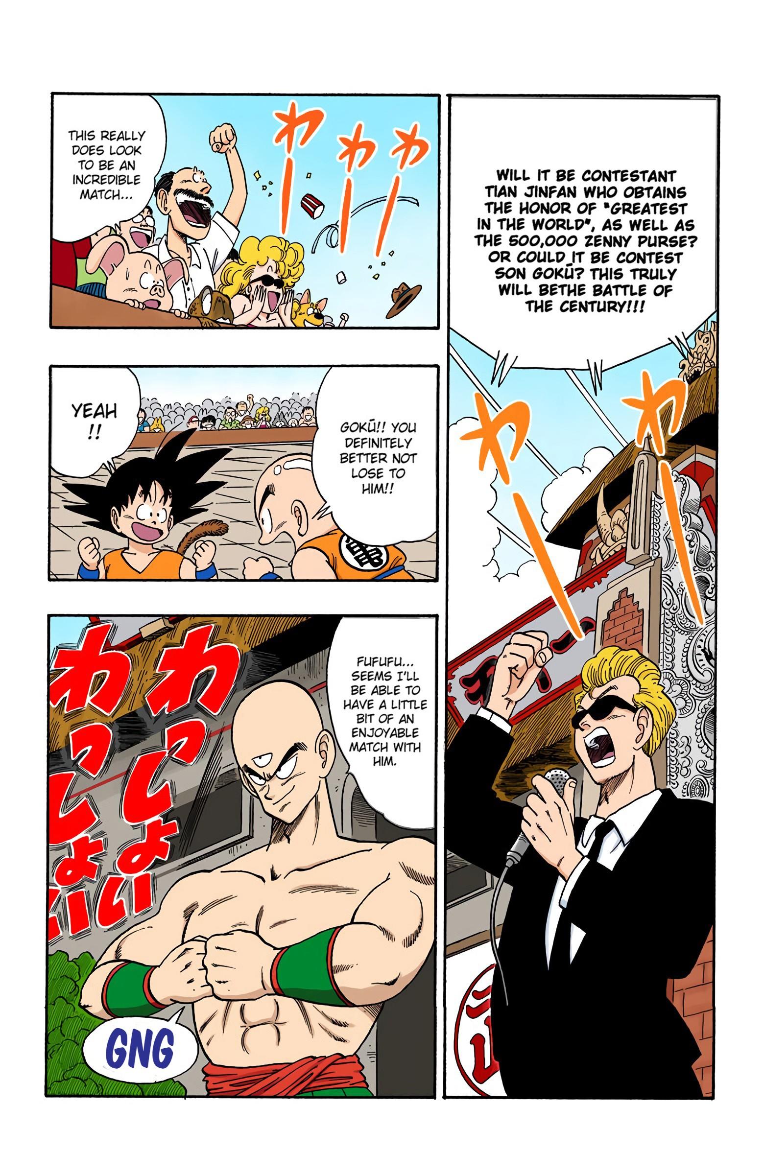 Dragon Ball - Full Color Edition Vol.11 Chapter 127: Goku Vs. Kuririn, Part 3 page 15 - Mangakakalot