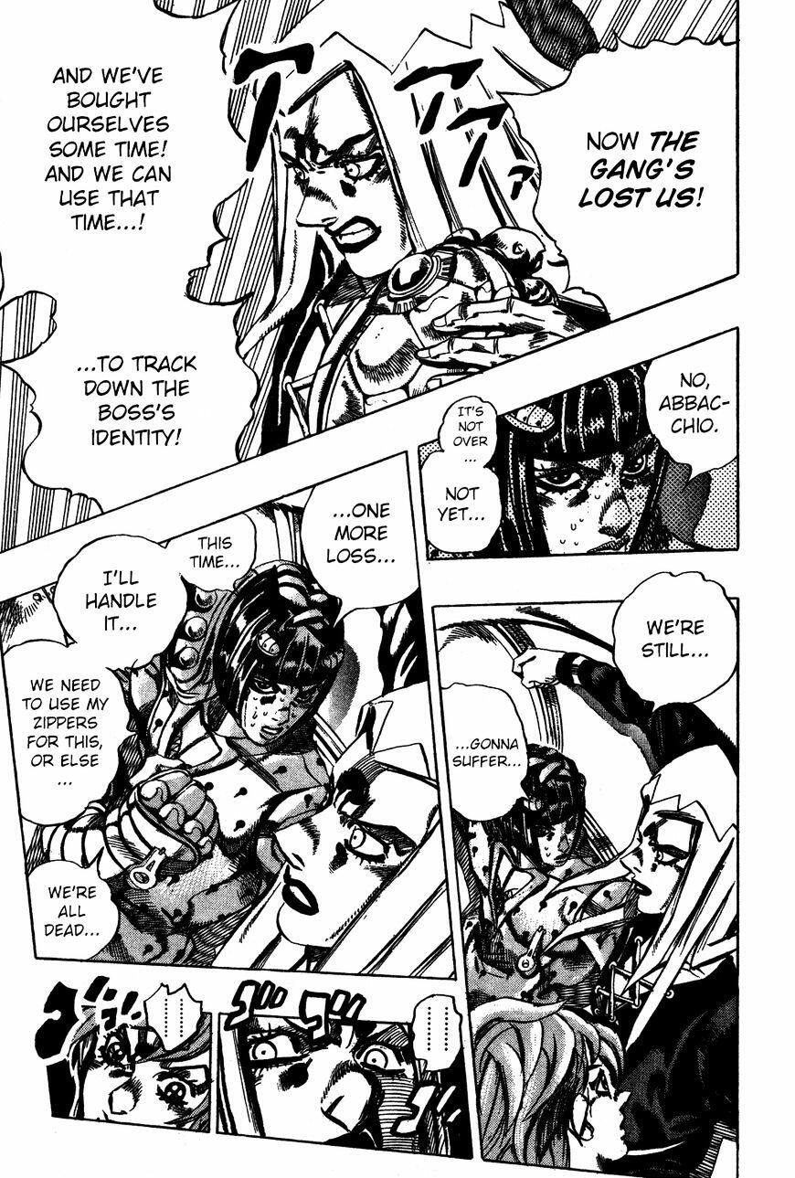 Jojo's Bizarre Adventure Vol.58 Chapter 540 : Spice Girl Parte 2 page 4 - 