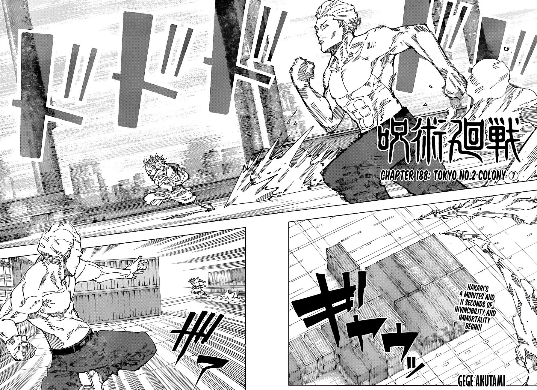 Jujutsu Kaisen Chapter 188: Tokyo No.2 Colony ⑦ page 3 - Mangakakalot