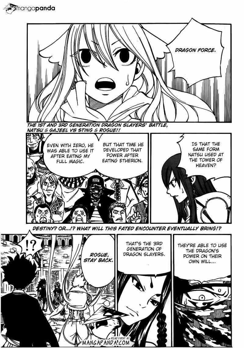 Natsu will be Enough – Sting uses Dragon Force – Fairy Tail 295