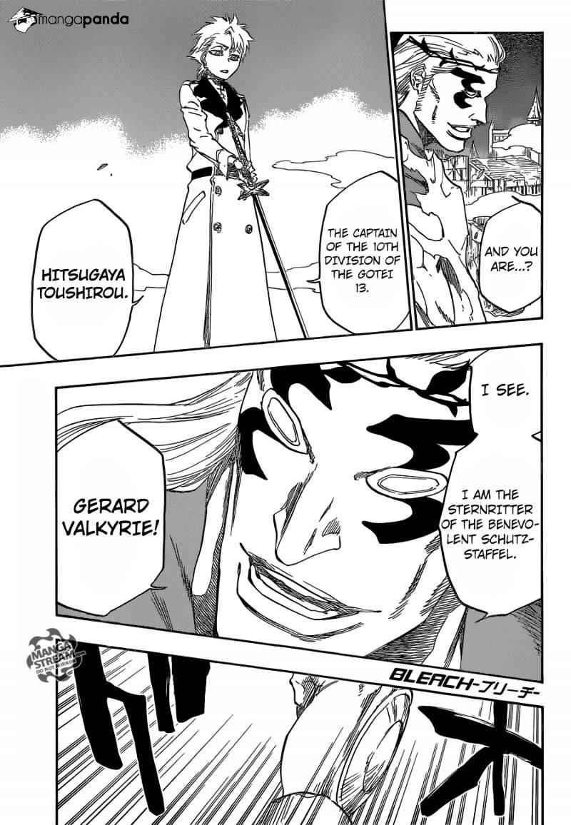 Bleach Chapter 449 – The Arc Taking Flight