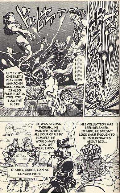 Jojo's Bizarre Adventure Vol.23 Chapter 216 : D'arby The Gambler Pt.6 page 19 - 