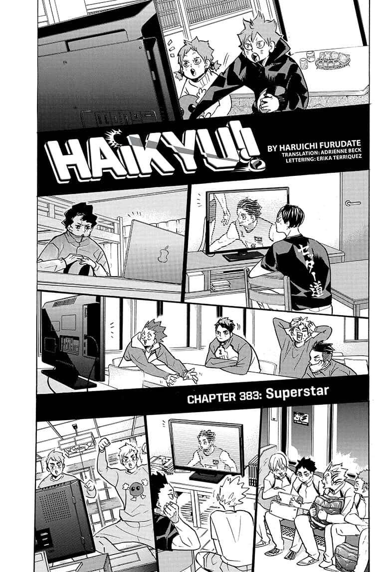 Haikyuu!!, Chapter 342 - Reasoning - Haikyuu!! Manga Online