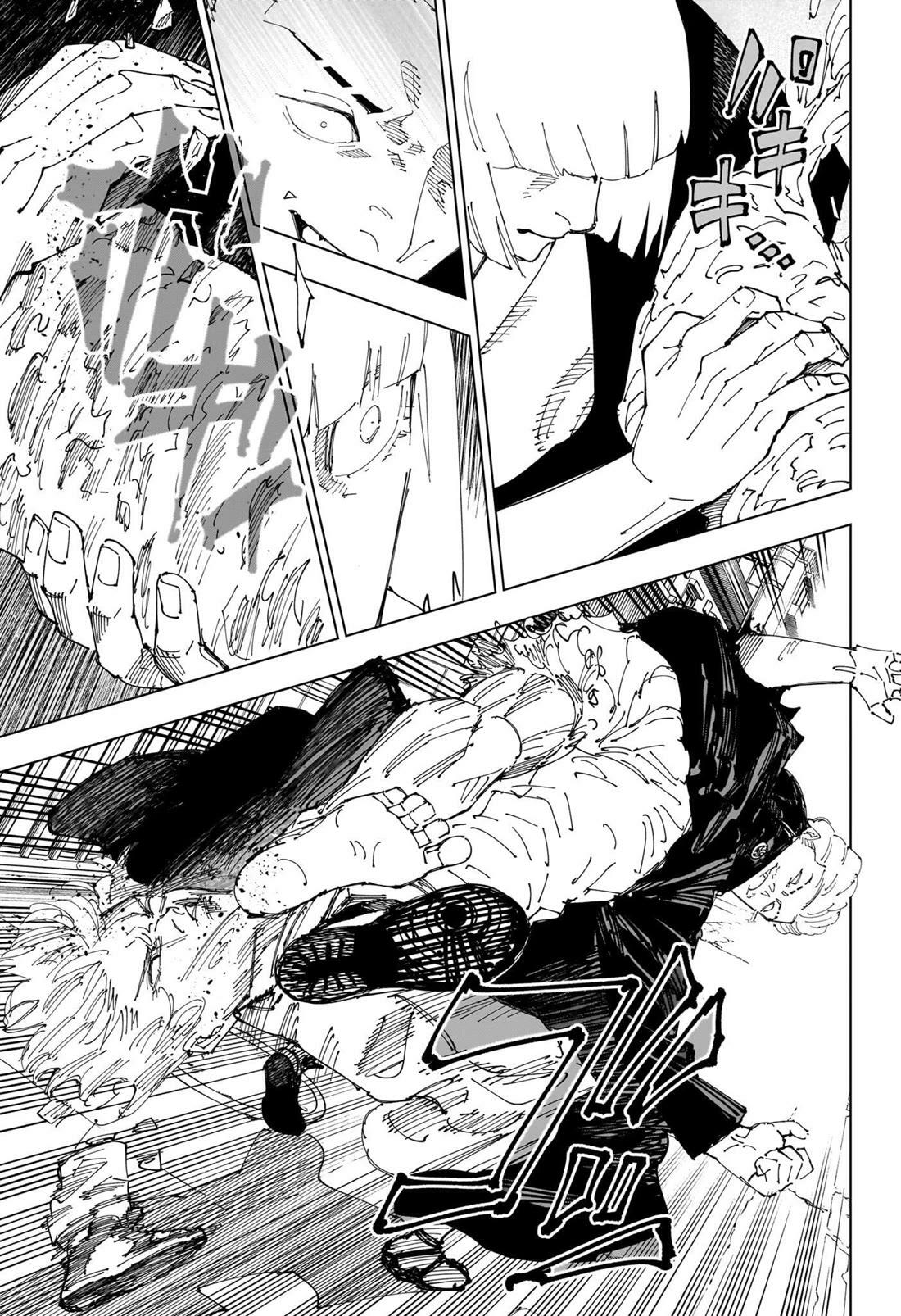 Jujutsu Kaisen Chapter 245: Chapter 245: The Decisive Battle In The Uninhabited, Demon-Infested Shinjuku ⑰ page 8 - Mangakakalot