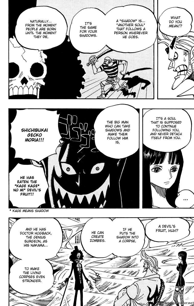 One Piece Chapter 455 : King Of The Depths The Shichibukai Gecko Moria page 8 - Mangakakalot