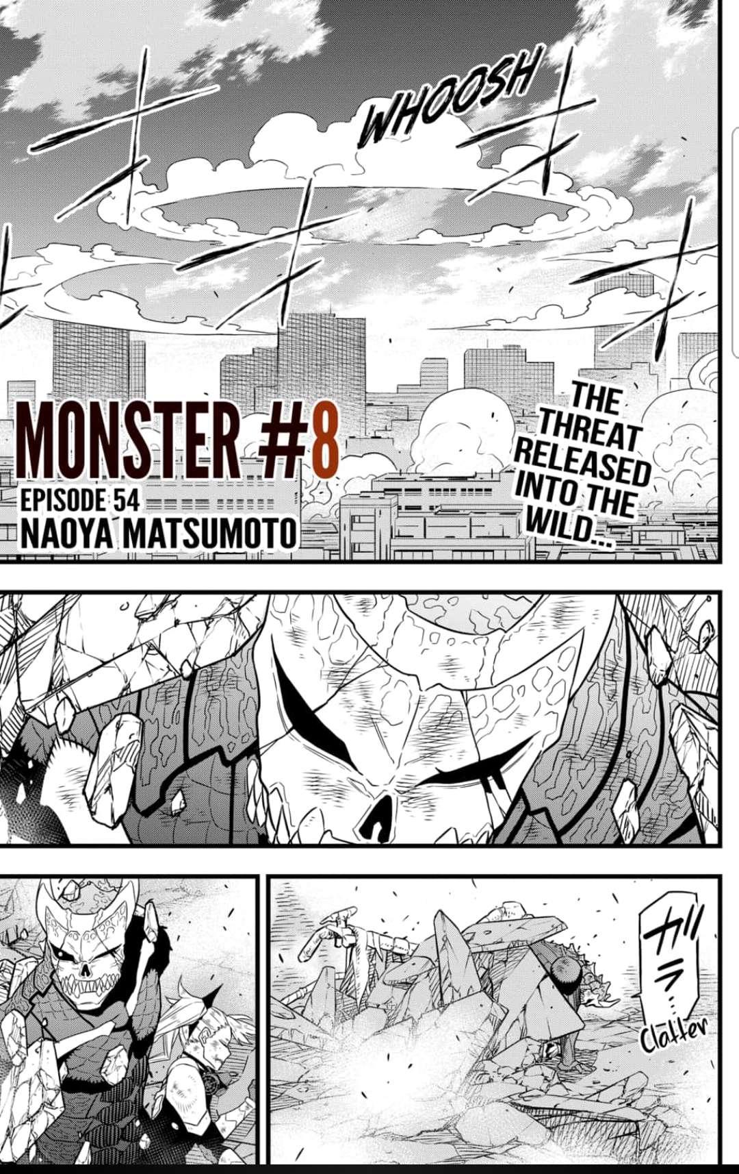 Kaiju No. 8 Chapter 54 page 1 - Mangakakalot